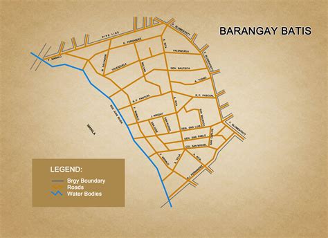 brgy batis san juan city|Batis Map .